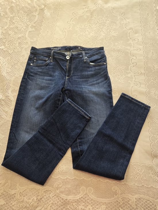 Ag Adriano Goldschmied Denim - AG Adriano Goldschmied Dark Blue Skinny Jeans Sz 28R